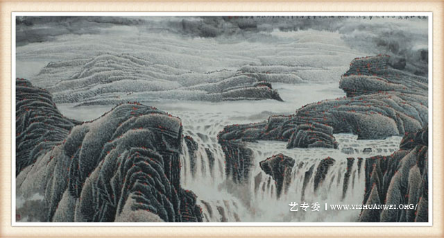 王继平作品《黄河颂》规格：360x180cm--价格：五万.jpg