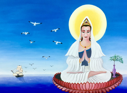 1547622741538327.jpg 郭全林作品《一帆风顺观音像》168cmX118cm.jpg