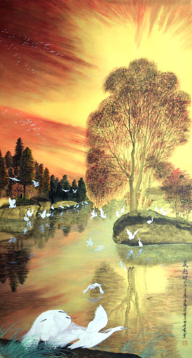 1547623054453339.jpg 章庭钰作品《晨起时》规格:180cmx96cm.JPG