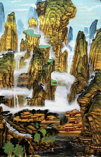 1547623135123268.jpg 章庭钰作品《张家界仙景》105cmx68cm.jpg