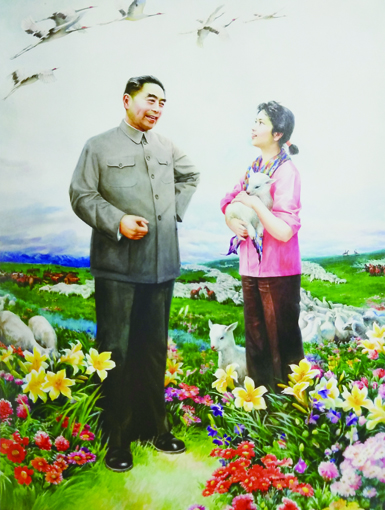 《草原之春》（与赵幼华合作）1988年135cmX96cm(全国获奖作品).jpg