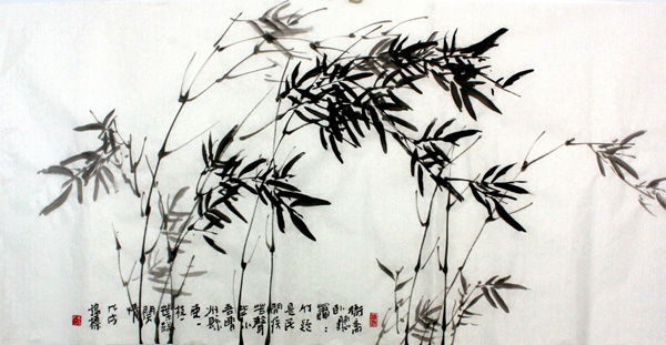 1547691491823284.jpg 袁锦标作品3 墨竹,68x136cm 2018年.jpg