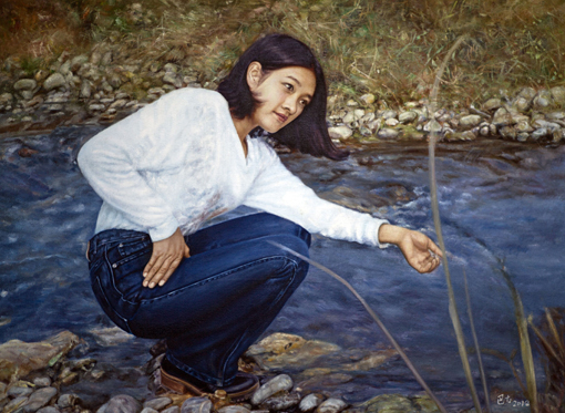 1547706308113672.jpg 巴古作品6《约定》布面油画 200x150(cm).jpg