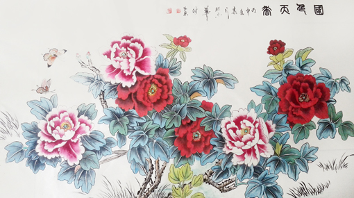 1547774626731540.jpg 付玉法作品《国色天香》规格:180cmx110cm.jpg