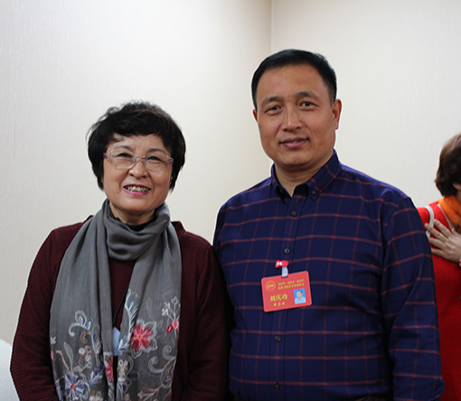 刘庆功和中国文联社团办主任周雪静合影.JPG