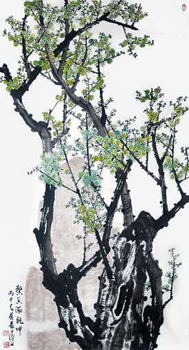 刘万恭作品8《馨香满乾坤》97×180cm.jpg