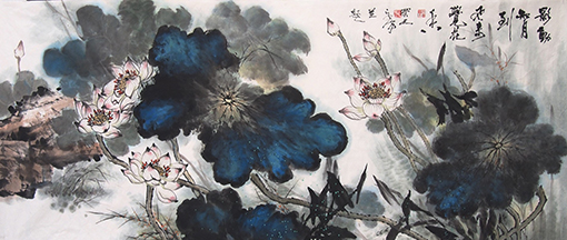 影动知月到  风来觉花香  76x180cm.jpg