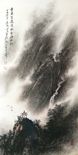 云泉皆逸意  林壑满幽情  138x69cm.jpg
