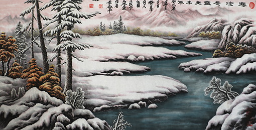 《寒冷冬雪兆丰年》.JPG