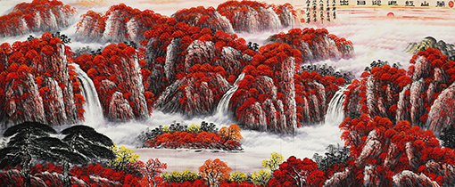 《万山红遍迎日出》.JPG