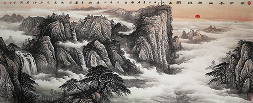 《威武泰山旭日昇》.JPG