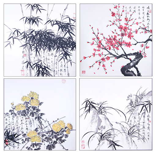 1547867821668842.jpg 陈朝晖作品《梅兰竹菊》四幅 规格:68cmx68cmx4.jpg
