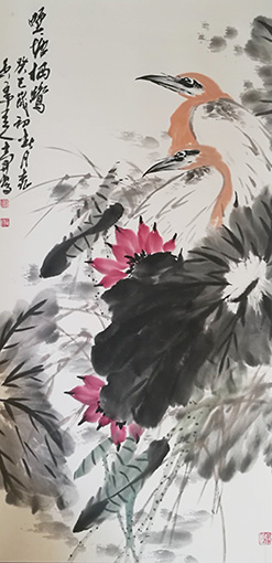 赵士开作品4  138X68cm  价格：每平尺800元.JPG
