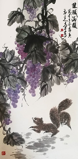 赵士开作品5  138X68cm  价格：每平尺800元.JPG