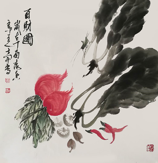 赵士开作品9  68X68cm  价格：每平尺800元.JPG