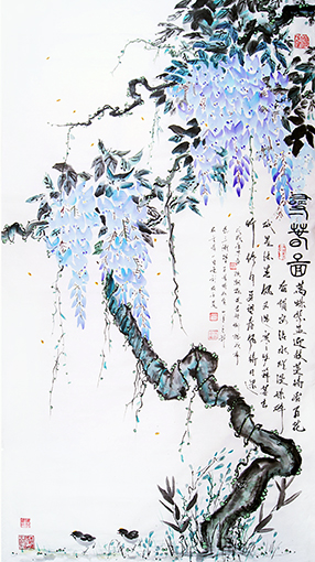 1547867901107209.jpg 陈朝晖作品《寻春图》规格:94cmx176cm(2018年春作).jpg