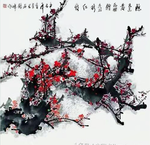 《隐忍不发》 国画  规格：8平方尺  价格：每平尺20000元.jpg