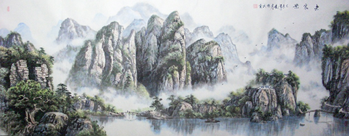《老家景》  规格：  价格：50000元一幅.jpg