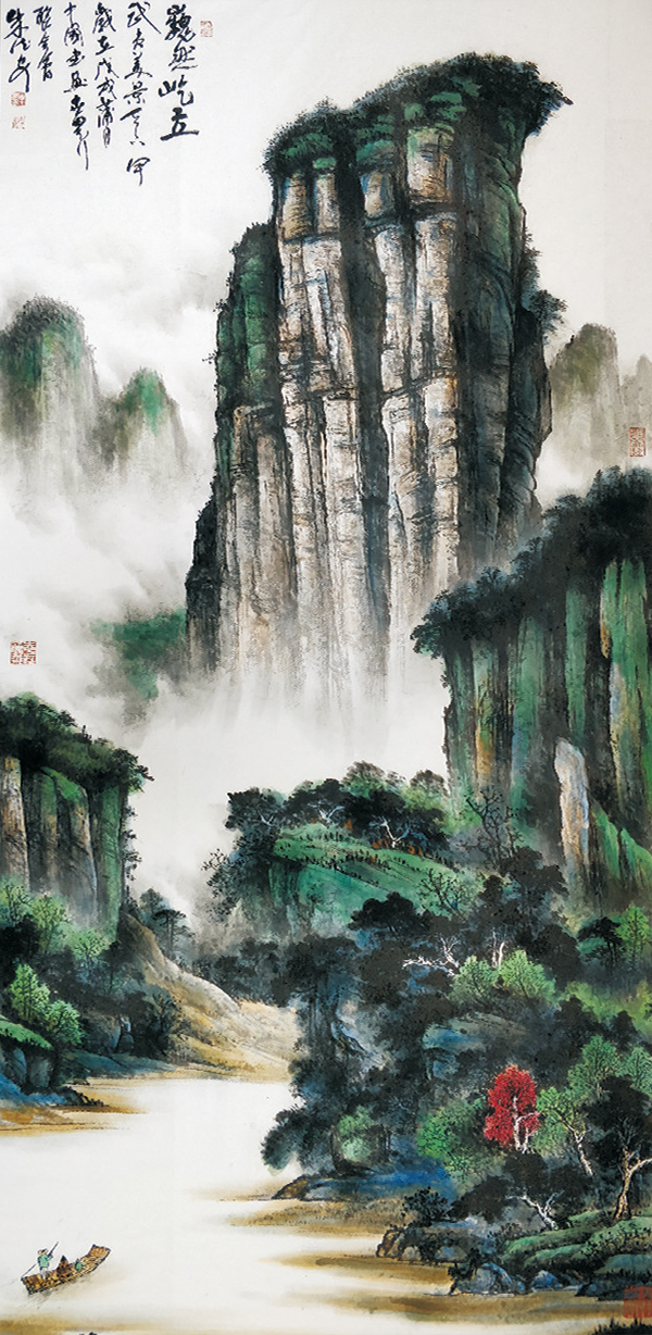 《巍然屹立》规格：286cmx146cm价格：每平方尺80000元.jpg