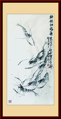 《神龙纳海图》规格：画心8平尺(1200X600)mm 价格：每平尺20000元.jpg