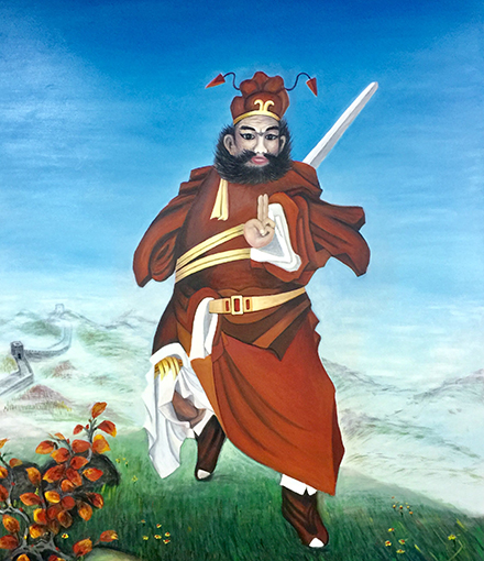 《钟馗》规格：200×168cm 价格：每平尺11000元.jpg