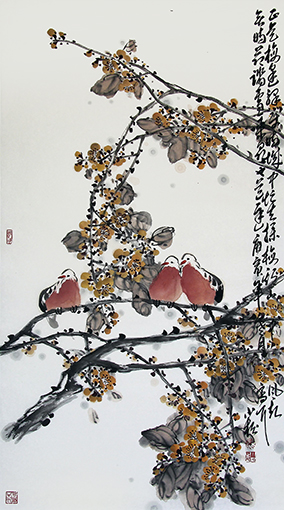 马惟印作品4《清極不知寒》规格：98cmx50cm  售出：每平尺3600元.jpg