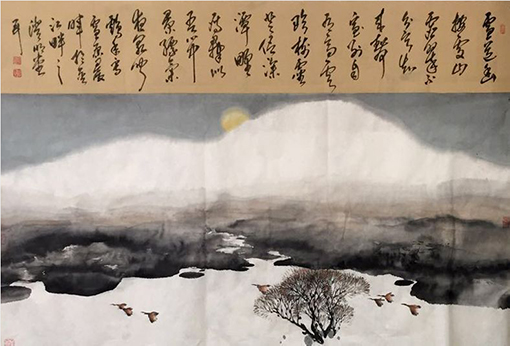 马惟印作品6《晨曲》规格：120cmx80cm  售出：每平尺3600元.jpg