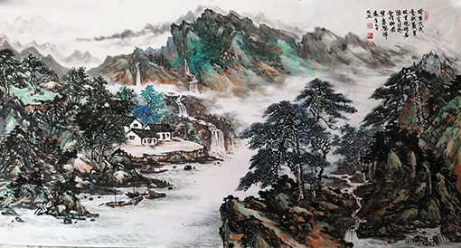 常随定作品6 规格：138x69cm  价格：14000一幅.jpg