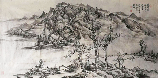 常随定作品8 规格：138x69cm  价格：14000一幅.jpg