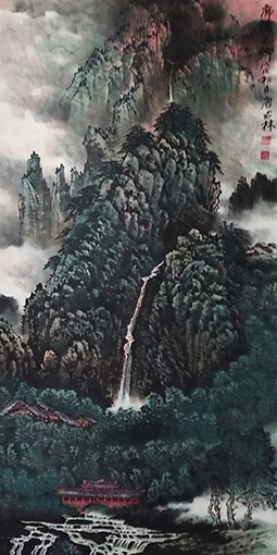 唐必林作品1：规格：137x69cm 价格：每平尺3万元.JPG