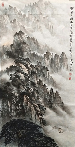 唐必林作品4：规格：137x69cm 价格：每平尺3万元.JPG