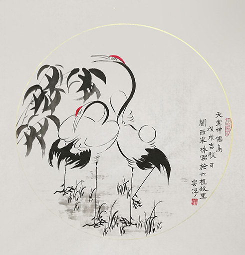 《天堂神仙鸟》规格：四尺斗方.JPG