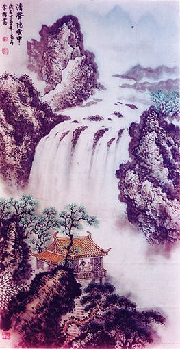 《清声隐云中》国画 136cmX68cm每平尺5000元.jpg
