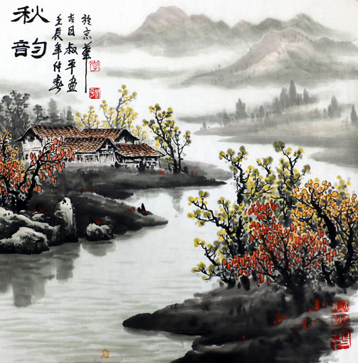 《秋韵》 规格：138x70cm 价格：每平尺60000元.jpg