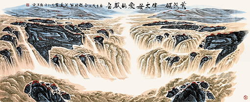 周义发作品 黄河颂系列《伟大母爱的感召 》.jpg