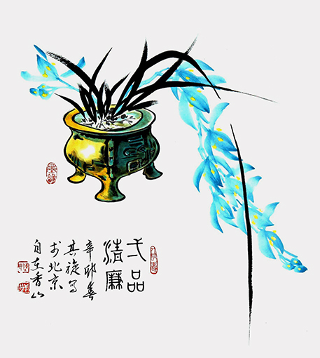 陈其旋作品《一品清廉》规格：68cmx68cm.jpg