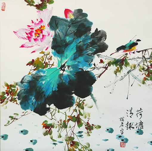 朱梅君作品《荷塘清趣》.jpg
