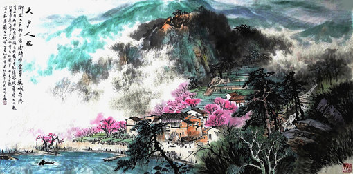 《大户人家》规格：138x68cm 2015年创作.png