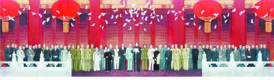 新中国诞生（中国画） 唐勇力.jpg