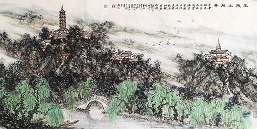 玉泉山胜景70x136㎝.jpg