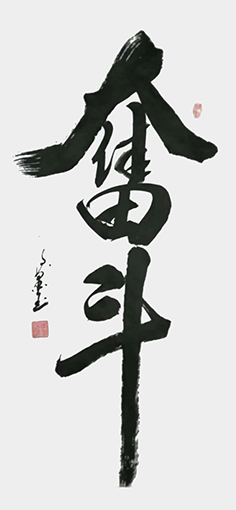 李俊国书法作品《奋斗》.jpg