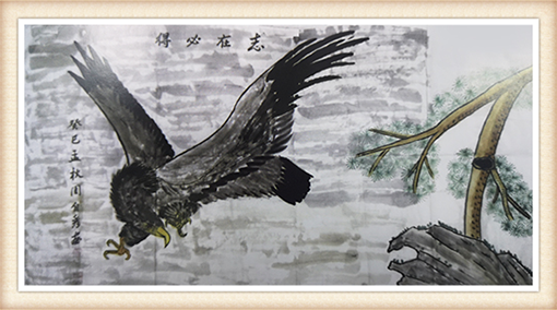 周自秀作品《志在必得》规格：248x129cm 价格：每平尺6500——8000元.png