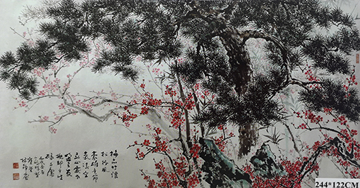 林大坤作品《三友盟春》.jpg