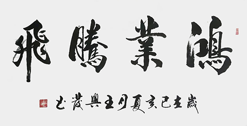 王兴发作品《鸿业腾飞》.jpg