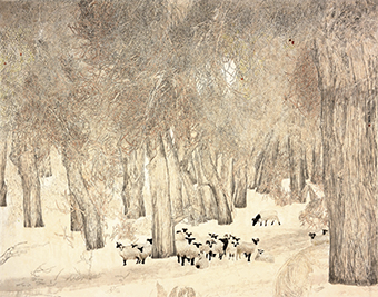 生机无限 娄东太仓山水画双年展入选 .jpg