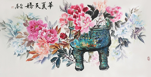 《华夏天娇》179cmX97cm刘红梅2018年4月.jpg