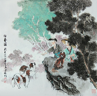 《旺春图》规格：68x68cm  戊戌正月.jpg