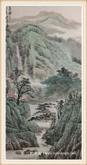 王继平作品《春嵐之一》规格：四尺-价格：一万.jpg
