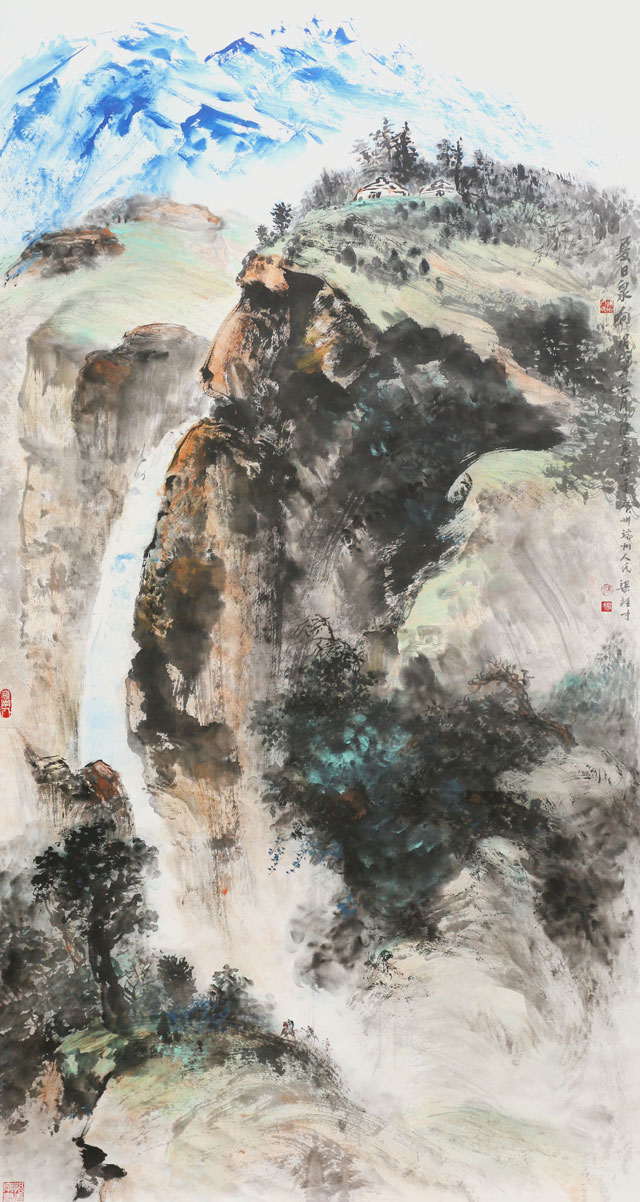 梁桂才作品《夏日泉响》.jpg