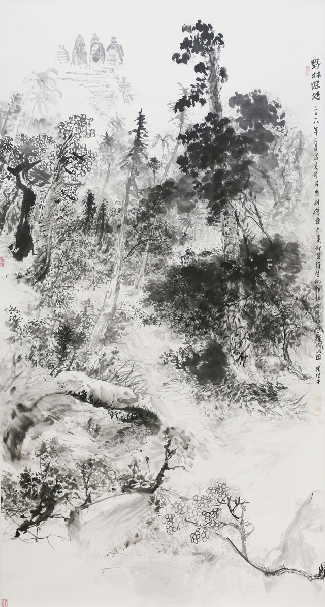 梁桂才作品《野林深处》.jpg